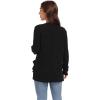 imageGRECERELLE Womens Long Sleeve Lightweight Open Front VNeck Casual Cardigan Sweaters Outerwear with Pockets 2025 S2XLAblack