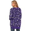 imageGRECERELLE Womens Long Sleeve Loose Knit Cable Open Front Button Down Cardigan Sweater Outerwear Coat with PocketsB05 Leopard Print Purple
