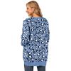 imageGRECERELLE Womens Long Sleeve Loose Knit Cable Open Front Button Down Cardigan Sweater Outerwear Coat with PocketsB06 Leopard Print Light Blue