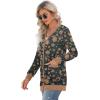imageGRECERELLE Womens Long Sleeve Open Front Cardigan Button Down Ribbed Lightweight Knit Outerwear with PocketAster Green