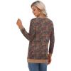 imageGRECERELLE Womens Long Sleeve Open Front Cardigan Button Down Ribbed Lightweight Knit Outerwear with PocketColorful Cashew Navy