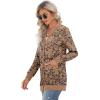 imageGRECERELLE Womens Long Sleeve Open Front Cardigan Button Down Ribbed Lightweight Knit Outerwear with PocketCosmos Khaki