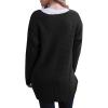 imageGRECERELLE Womens Loose Open Front Long Sleeve Chunky Knit Cable Cardigans Sweater with Pockets02 Black