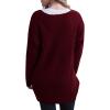 imageGRECERELLE Womens Loose Open Front Long Sleeve Chunky Knit Cable Cardigans Sweater with Pockets03 Wine Red