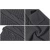 imageGRECERELLE Womens Loose Open Front Long Sleeve Chunky Knit Cable Cardigans Sweater with Pockets04 Dark Gray