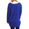 imageGRECERELLE Womens Loose Open Front Long Sleeve Chunky Knit Cable Cardigans Sweater with Pockets06 Royal Blue
