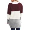 imageGRECERELLE Womens Loose Open Front Long Sleeve Chunky Knit Cable Cardigans Sweater with Pockets22 Pjwine Red