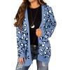 B-06 Leopard Print Light Blue