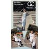 imageGRECERELLE 2025 Women Summer Color Blocking Round Neck Sleeveless Casual WrinkleFree Side Split Maxi Dress with PocketsWhite Black