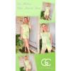 imageGRECERELLE 2025 Womens Summer 2 Piece Outfits Round Neck Cap Sleeve Top with Pocket Short SetsAvocado Green