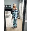 imageGRECERELLE Women Long Sleeve Casual Round Neck Loose Solid Floral Maxi Long Dress with Pockets S3XLTrumpet Black