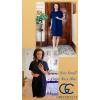 imageGRECERELLE Womens 2025 Casual Summer Shirt Dress Loose Round Neck Mini WrinkleFree Sundress with PocketBlack