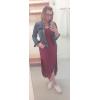 imageGRECERELLE Womens Casual Loose Pocket Long Dress Short Sleeve Split Maxi DressesWine Red
