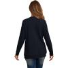 imageGRECERELLE Womens Lightweight Cardigan Sweater Casual Long Sleeve Knit Cardigan Open Front Outwear Jacket with Pockets04 Navy Blue