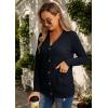 imageGRECERELLE Womens Lightweight Cardigan Sweater Casual Long Sleeve Knit Cardigan Open Front Outwear Jacket with Pockets04 Navy Blue