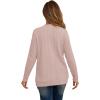 imageGRECERELLE Womens Lightweight Cardigan Sweater Casual Long Sleeve Knit Cardigan Open Front Outwear Jacket with Pockets06 Pure Pink