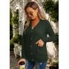 imageGRECERELLE Womens Lightweight Cardigan Sweater Casual Long Sleeve Knit Cardigan Open Front Outwear Jacket with Pockets08 Dark Green