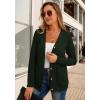 imageGRECERELLE Womens Lightweight Cardigan Sweater Casual Long Sleeve Knit Cardigan Open Front Outwear Jacket with Pockets16 Army Green