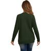 imageGRECERELLE Womens Lightweight Cardigan Sweater Casual Long Sleeve Knit Cardigan Open Front Outwear Jacket with Pockets16 Army Green