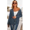 imageGRECERELLE Womens Lightweight Cardigan Sweater Casual Long Sleeve Knit Cardigan Open Front Outwear Jacket with Pockets17 Denim Blue