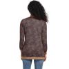 imageGRECERELLE Womens Long Sleeve Open Front Cardigan Casual VNeck Curved Hem Ribbed Knit Sweater Outerwear with PocketsCashew Navy