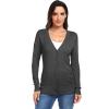 imageGRECERELLE Womens Summer Crochet Cardigans Long Sleeve Lightweight Casual Knit SweatersDark Gray