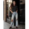imageGRECERELLE Women 2025 Cap Sleeve Tops Summer Casual Tee Shirt Loose Crew Neck Basic Tank Trendy Work Vacation Outfits S2XL02 Black