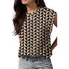 imageGRECERELLE Women 2025 Cap Sleeve Tops Summer Casual Tee Shirt Loose Crew Neck Basic Tank Trendy Work Vacation Outfits S2XLBlack Khaki Heart