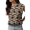 imageGRECERELLE Women 2025 Cap Sleeve Tops Summer Casual Tee Shirt Loose Crew Neck Basic Tank Trendy Work Vacation Outfits S2XLBlack Puzzle
