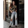 imageGRECERELLE Women 2025 Cap Sleeve Tops Summer Casual Tee Shirt Loose Crew Neck Basic Tank Trendy Work Vacation Outfits S2XLBlack Rectangle
