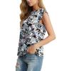 imageGRECERELLE Women 2025 Cap Sleeve Tops Summer Casual Tee Shirt Loose Crew Neck Basic Tank Trendy Work Vacation Outfits S2XLBlue Pink Paisley