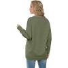 imageGRECERELLE Womens 2024 Fall Cardigan Sweaters Oversized Open Front Button Knit Outwear Coats with PocketsArmy Green