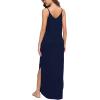 imageGRECERELLE Womens Summer Casual Loose Dress Beach Cover Up Long Cami Maxi Dresses with Pocket03 Navy Blue