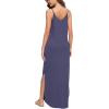 imageGRECERELLE Womens Summer Casual Loose Dress Beach Cover Up Long Cami Maxi Dresses with Pocket04 Purple Gray