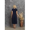 imageGRECERELLE Womens Summer Casual Short Sleeve Crewneck Tiered Flowy Maxi Long Dress with Pockets S2XLNavy Blue