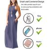 imageGRECERELLE Womens Summer Sleeveless Casual Long Tank Maxi Dress with Pockets XS3XLPurple Gray