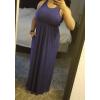 imageGRECERELLE Womens Summer Sleeveless Casual Long Tank Maxi Dress with Pockets XS3XLPurple Gray