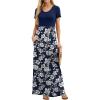 Navy Blue Floral