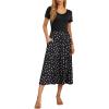 Polka Dot White Black