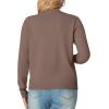 imageGRECERELLE 2025 Womens Lightweight Open Front Long Sleeve Casual Button Down VNeck Cardigan Sweater S2XLBrown