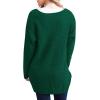 imageGRECERELLE Womens Loose Open Front Long Sleeve Chunky Knit Cable Cardigans Sweater with Pockets16 Blackish Green