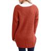 imageGRECERELLE Womens Loose Open Front Long Sleeve Chunky Knit Cable Cardigans Sweater with Pockets25 Rust Red