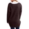 imageGRECERELLE Womens Loose Open Front Long Sleeve Chunky Knit Cable Cardigans Sweater with Pockets30 Coffee