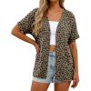 Leopard Print Dark Khaki
