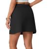 imageGRECERELLE 2026 Active Skirts for Women with Builtin Shorts and Pockets for Golf Tennis Hiking Workout Casual SkortBlack