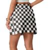 imageGRECERELLE 2026 Active Skirts for Women with Builtin Shorts and Pockets for Golf Tennis Hiking Workout Casual SkortCheckered