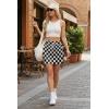 imageGRECERELLE 2026 Active Skirts for Women with Builtin Shorts and Pockets for Golf Tennis Hiking Workout Casual SkortCheckered