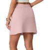 imageGRECERELLE 2026 Active Skirts for Women with Builtin Shorts and Pockets for Golf Tennis Hiking Workout Casual SkortRose Pink