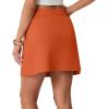 imageGRECERELLE 2026 Active Skirts for Women with Builtin Shorts and Pockets for Golf Tennis Hiking Workout Casual SkortTan
