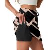 imageGRECERELLE 2026 Active Skirts for Women with Builtin Shorts and Pockets for Golf Tennis Hiking Workout Casual SkortFpblack Rectangle